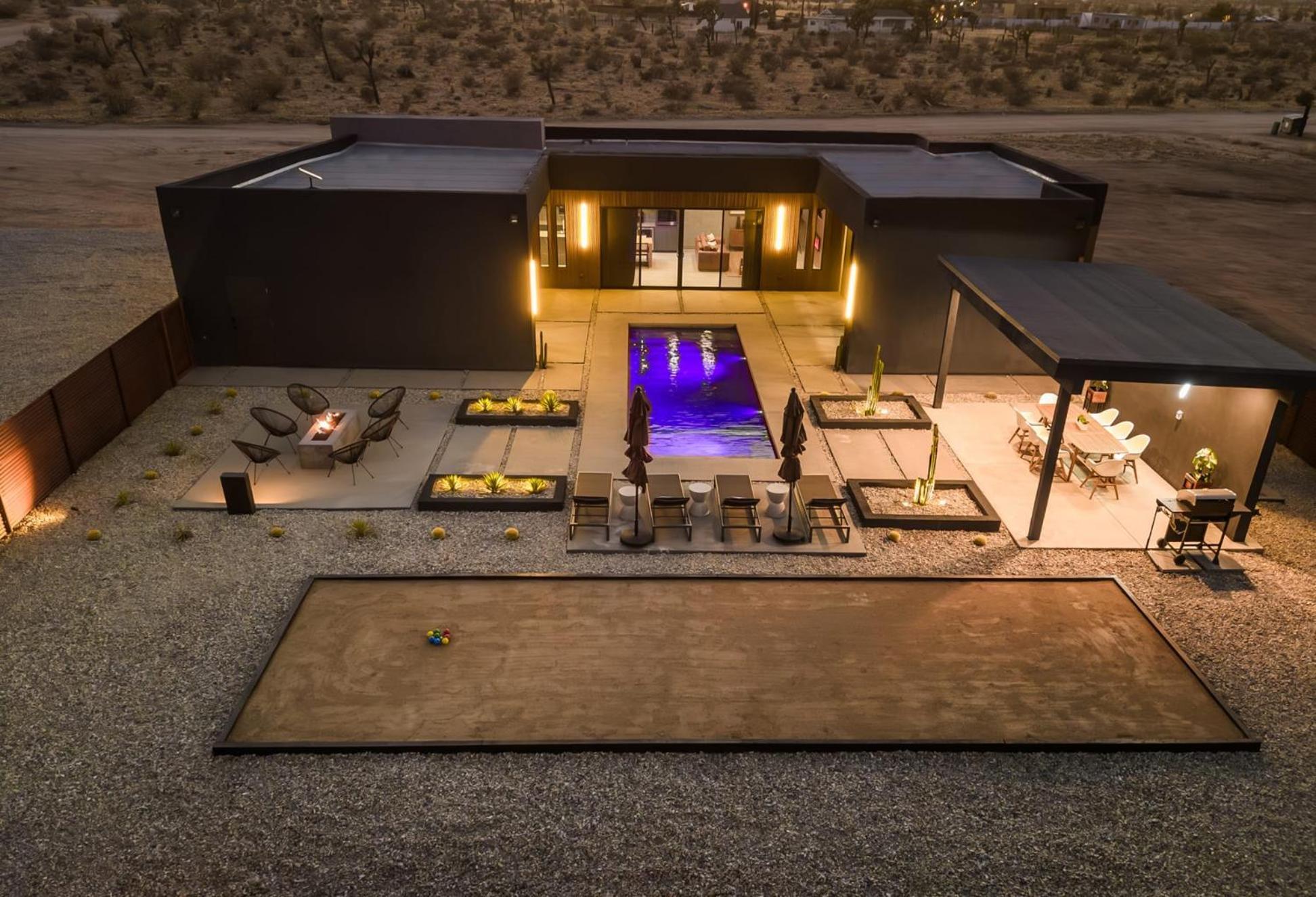 Black C House Joshua Tree Exterior foto